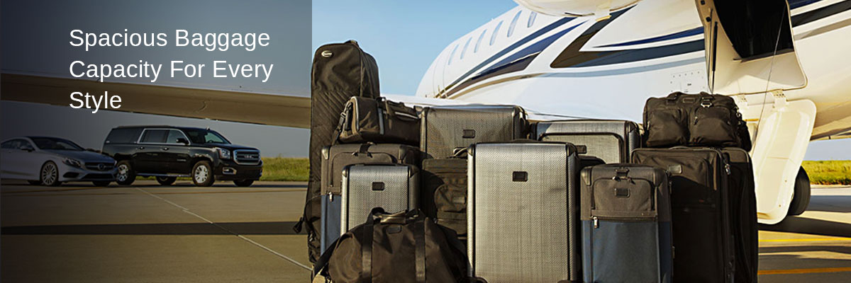 Air Charter Spacious Baggage Capacity